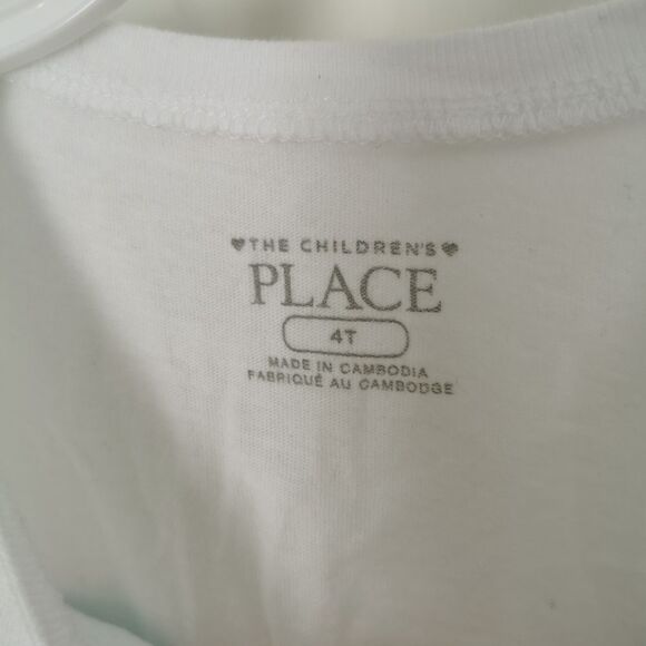 5/$10 The children's place long sleeve t-shirt size 4 - Picture 3 of 4